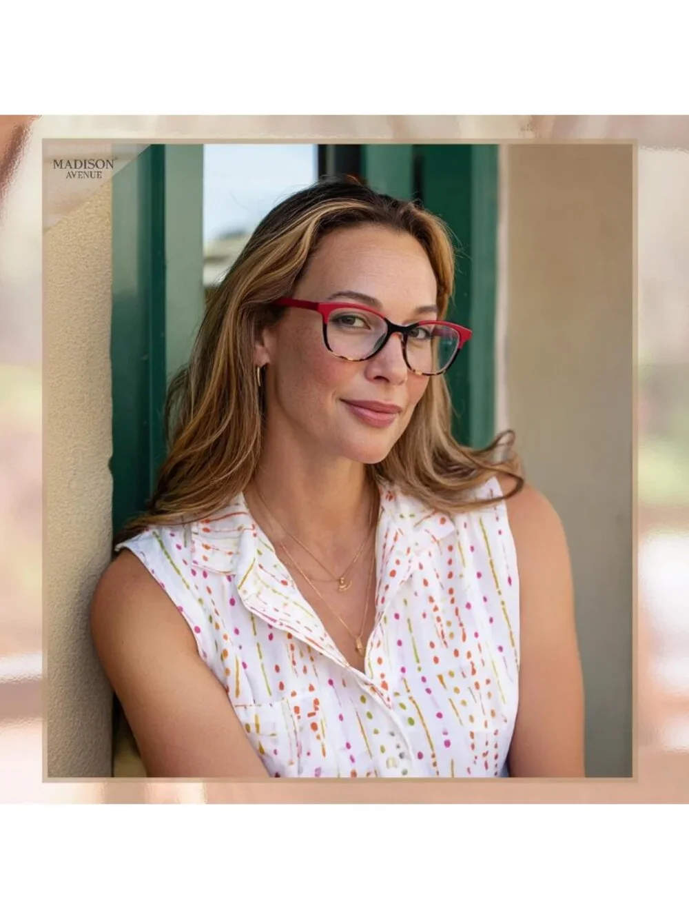 Vintage Square Blue Light Blocking Reading Glasses for Women - Computer Eyewear